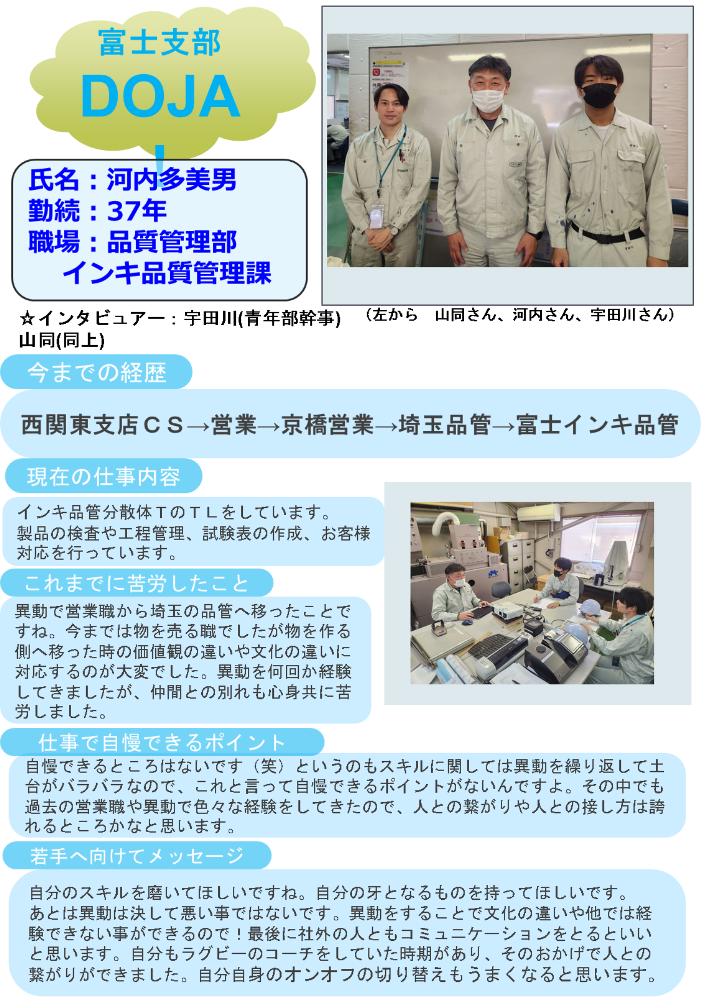 25年度DOJAインタビュー